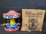 Tin Wolverine no. 31A Merry Go Round with box