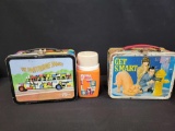 The Partridge Family lunchbox with thermos, Get smart lunch box