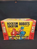 Marx Rockem Sockem Robots toy with original box