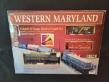 K-Line Western Maryland 6 unit 0-27 Gauge freight set