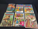 6 Vintage Archie Tarzan and World's Finest comics