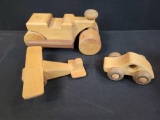 Pfeifer Wood roller, plane and car