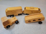 Adirondack and Community childs wood truck and trailers
