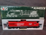 Kato GE AC4400CW HO scale, sound Fx from digitrax
