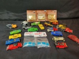 Group of Ertl Tomica vehicles, Magnuson Car and Foundry model kits