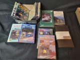 Railroad themed DVDs and VHS tapes