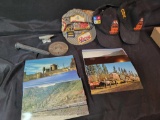 Vanishing Vista photo cards, RR hats, spike and Ford UAW 96 plaque