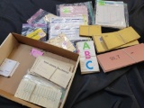 New old stock stationary and tags for Chessie, CSX, B&O. WM lines