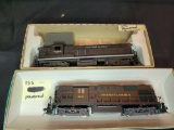 Stewarts AS 16 NYC and Kato RS3 Pennsylvania HO locomotives