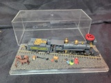 River Rossi Western Atlantic HO locomotive with covered display board