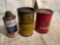 (3) Lubricant cans