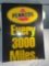 33x 24 double sided Pennzoil sign