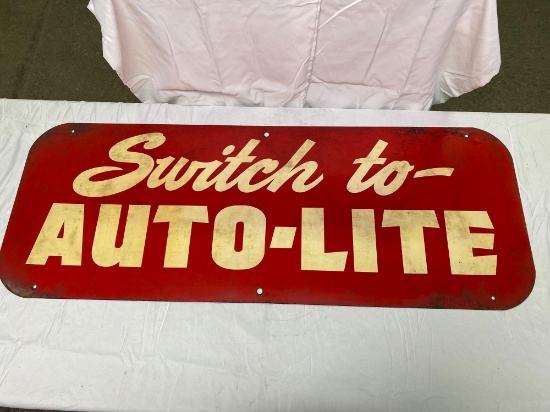 Early Auto Lite Sign