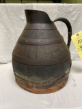 early wood pitcher