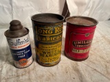 (3) Lubricant cans