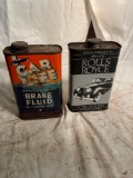 (2) 16 oz Car life brake fluid- Rolls Royce car polish