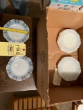 (12) American Sweetheart depression glass small plates