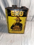 one gallon Exo fire extinguisher liquid can