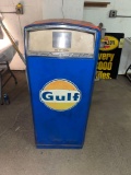 antique Gulf fuel pump