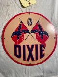12 in Dixie sign