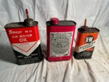 (3) oil cans