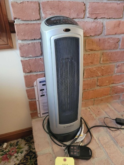Lasko electric heater with remote