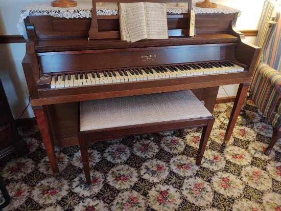 George Steck Upright Piano