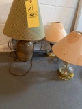 lamps, (1) crock style