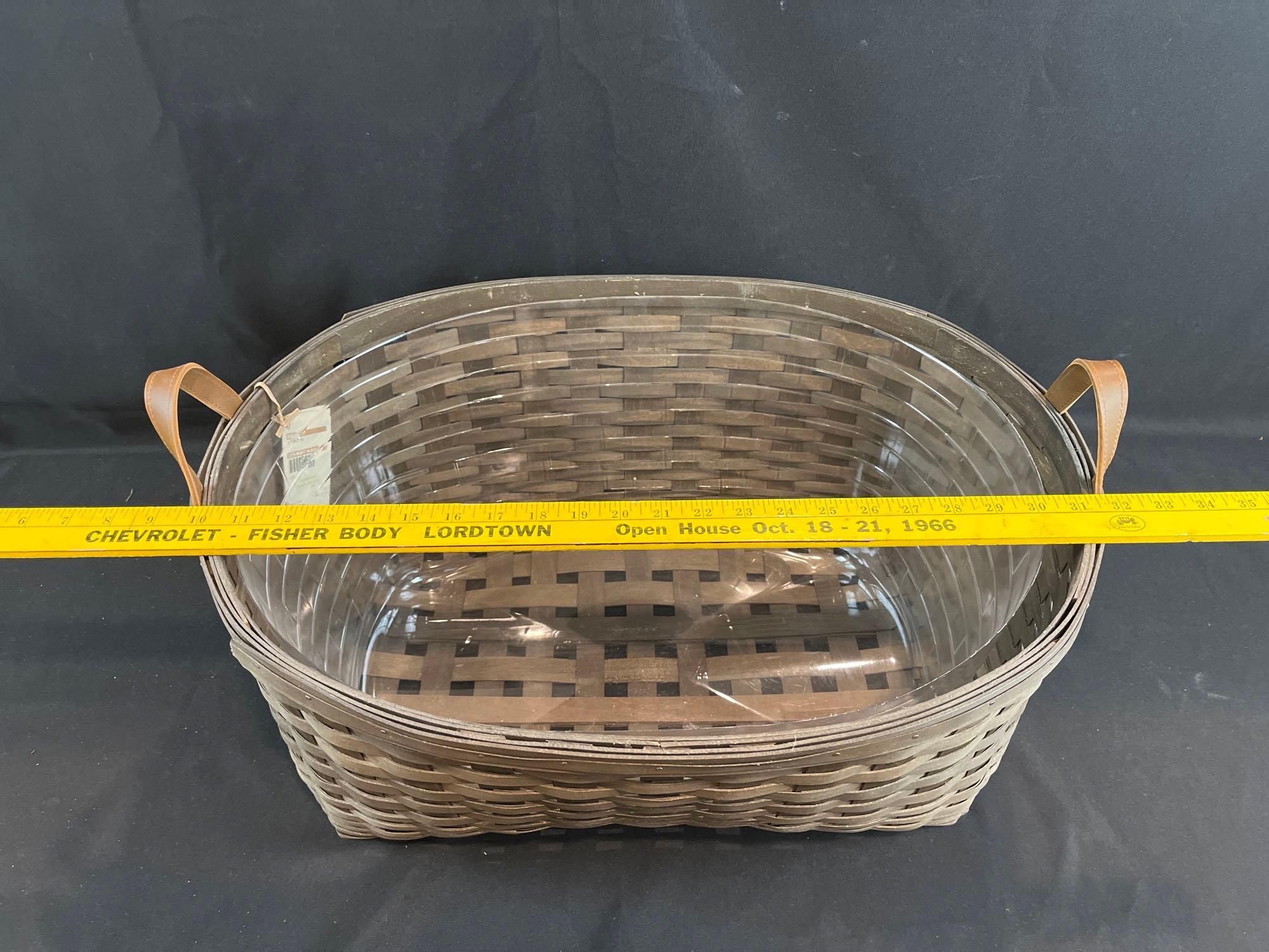 2009 Longaberger blanket basket Proxibid