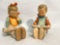 Goebel Hummel Boy and Girl Bookworm bookend set