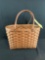 2008 Longaberger large boardwalk basket