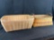 (2) large Longaberger baskets