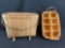 (2) Longaberger baskets