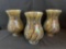 (3) Longaberger mosaic hurricanes