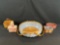(5) assorted Longaberger baskets