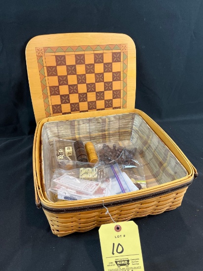 Longaberger game board basket