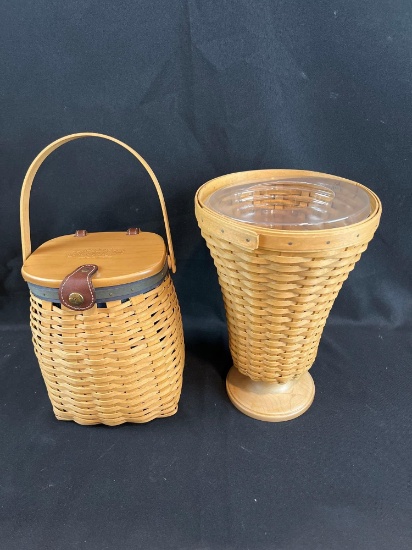(2) Longaberger Collectors Club baskets