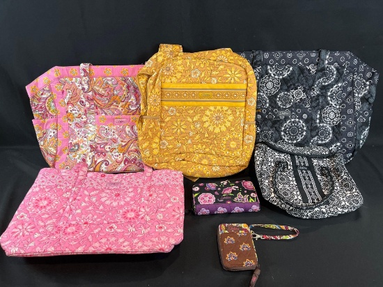 Longaberger Sisters backpack, wallets, hand bags