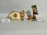 Goebel Hummel Sensitive Hunter & Plaque from Robert Millers Private Collection