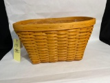 Longaberger oval laundry basket
