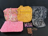 Longaberger Sisters backpack, wallets, hand bags