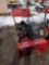 Yard machines 8hp 24 in snowblower, ele start, new carbutator
