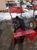 Yard machines 8hp 24 in snowblower, ele start, new carbutator