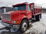 1996 International dump truck, 466 diesel, 372,678 miles