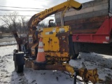 DC1317 diesel chipper, runs