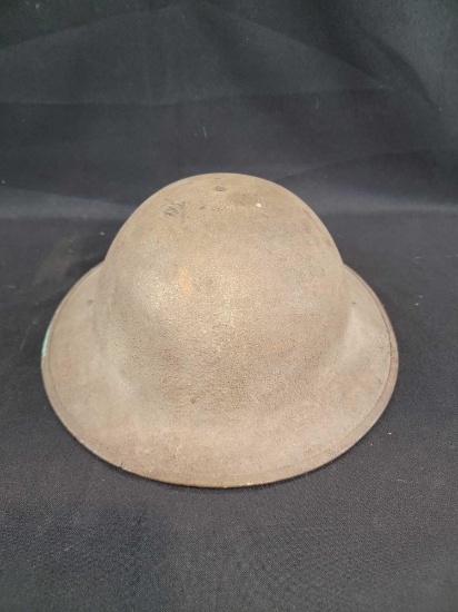WWI US Doughboy metal Helmet with liner