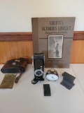 Admiral Anastigmatic camera, Linden clock, Libertys victorious conflict book