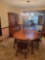 2 Piece Pennsylvania House dining room suite Dining table with 4 chairs and 2 leaves, 2 piece hutch