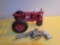 Ertl Farmall tractor and item