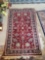 Oriental rug, 58.5 inches long